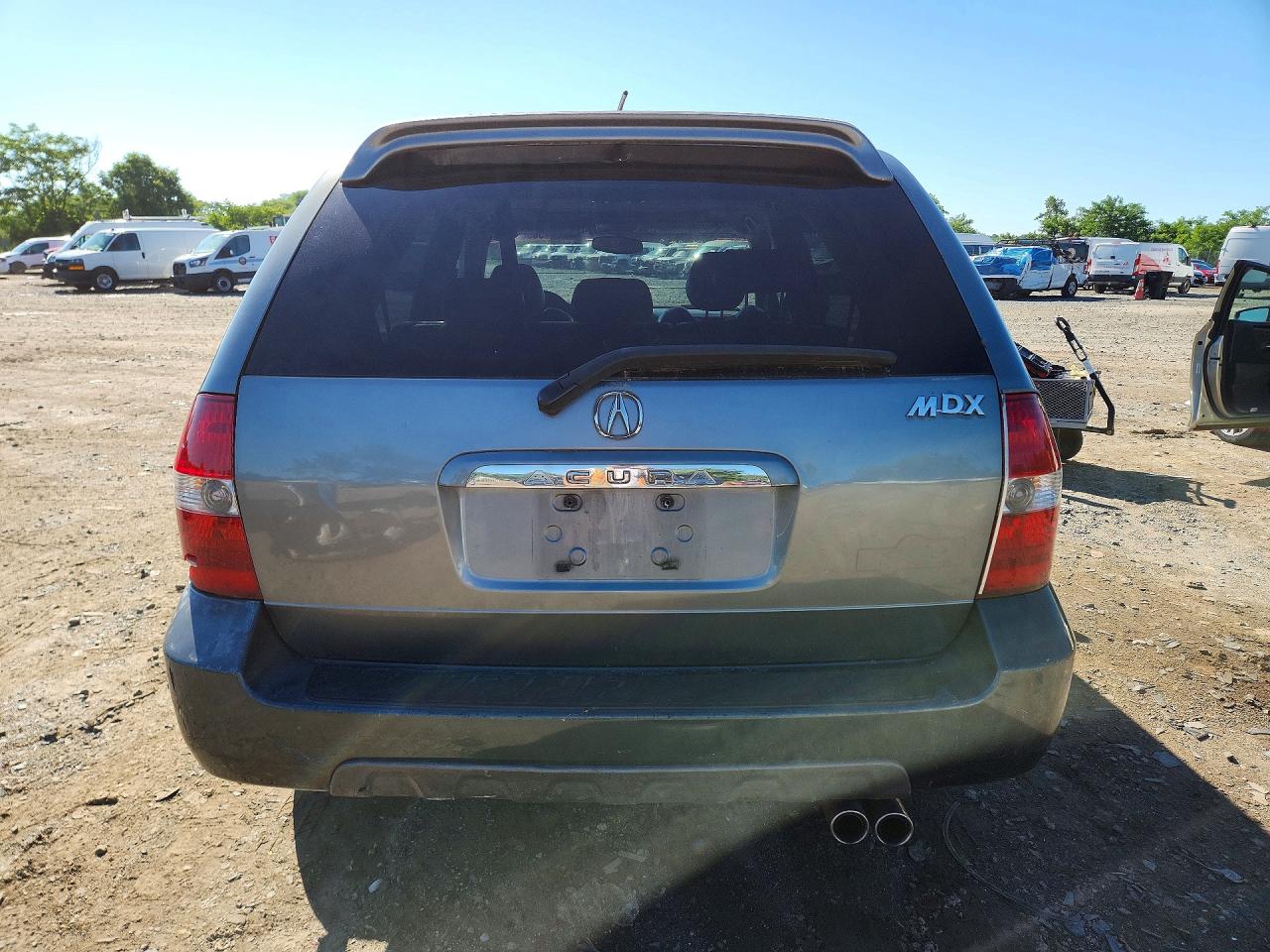 2001 Acura Mdx Touring Silver vin: 2HNYD18841H521298