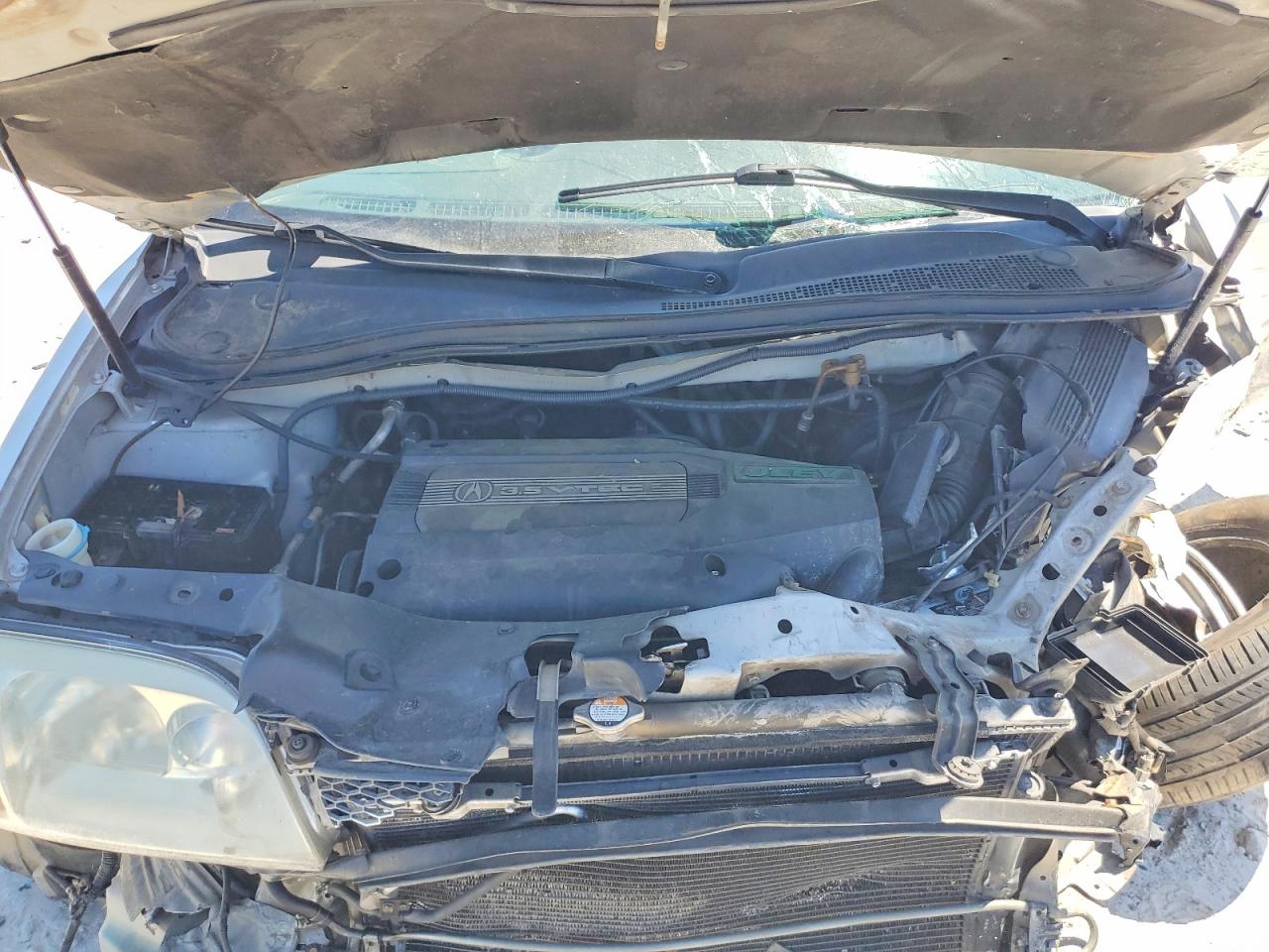 2001 Acura Mdx Touring Silver vin: 2HNYD18841H521723