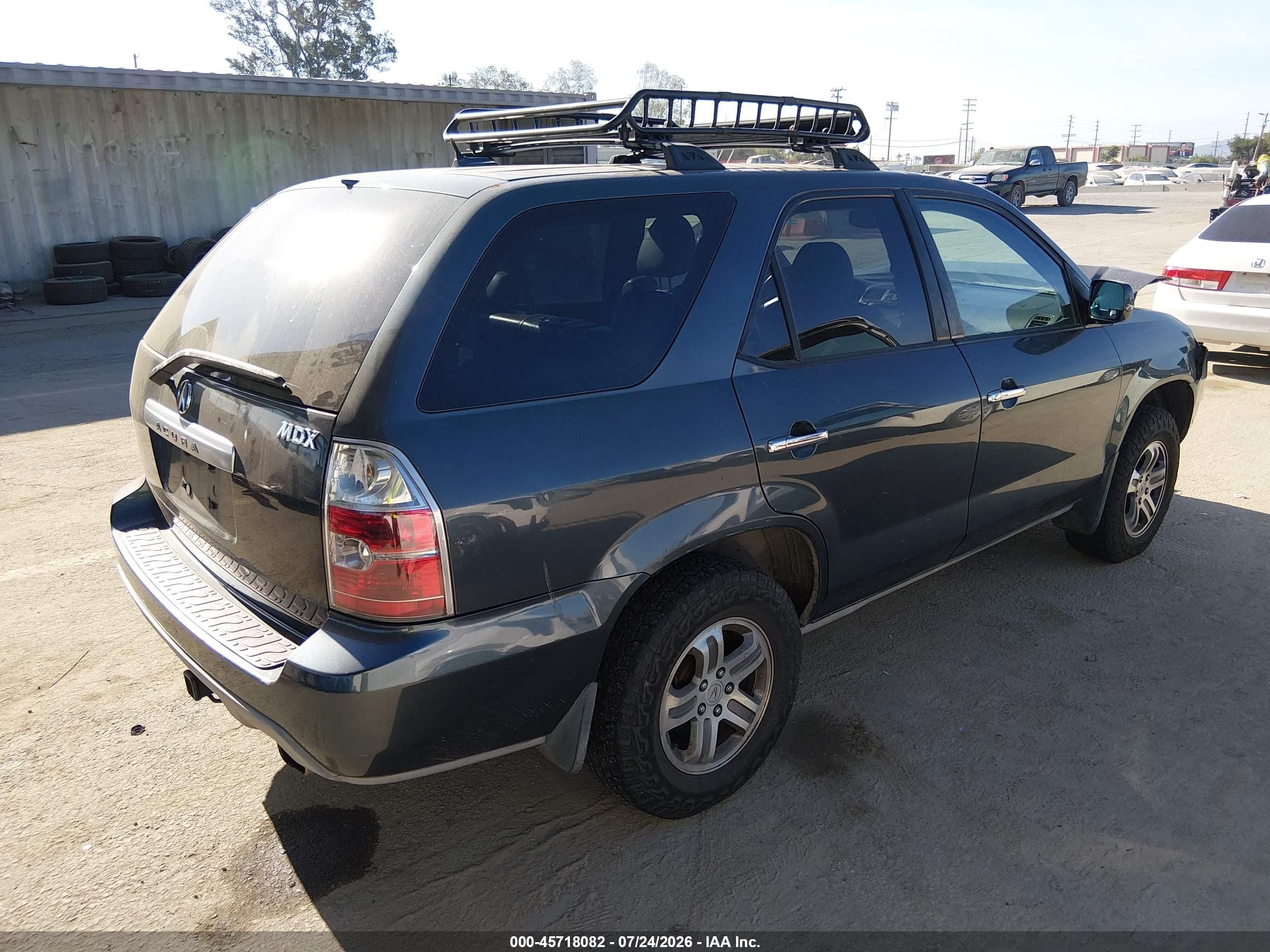 2005 Acura Mdx   Blue vin: 2HNYD18845H526040