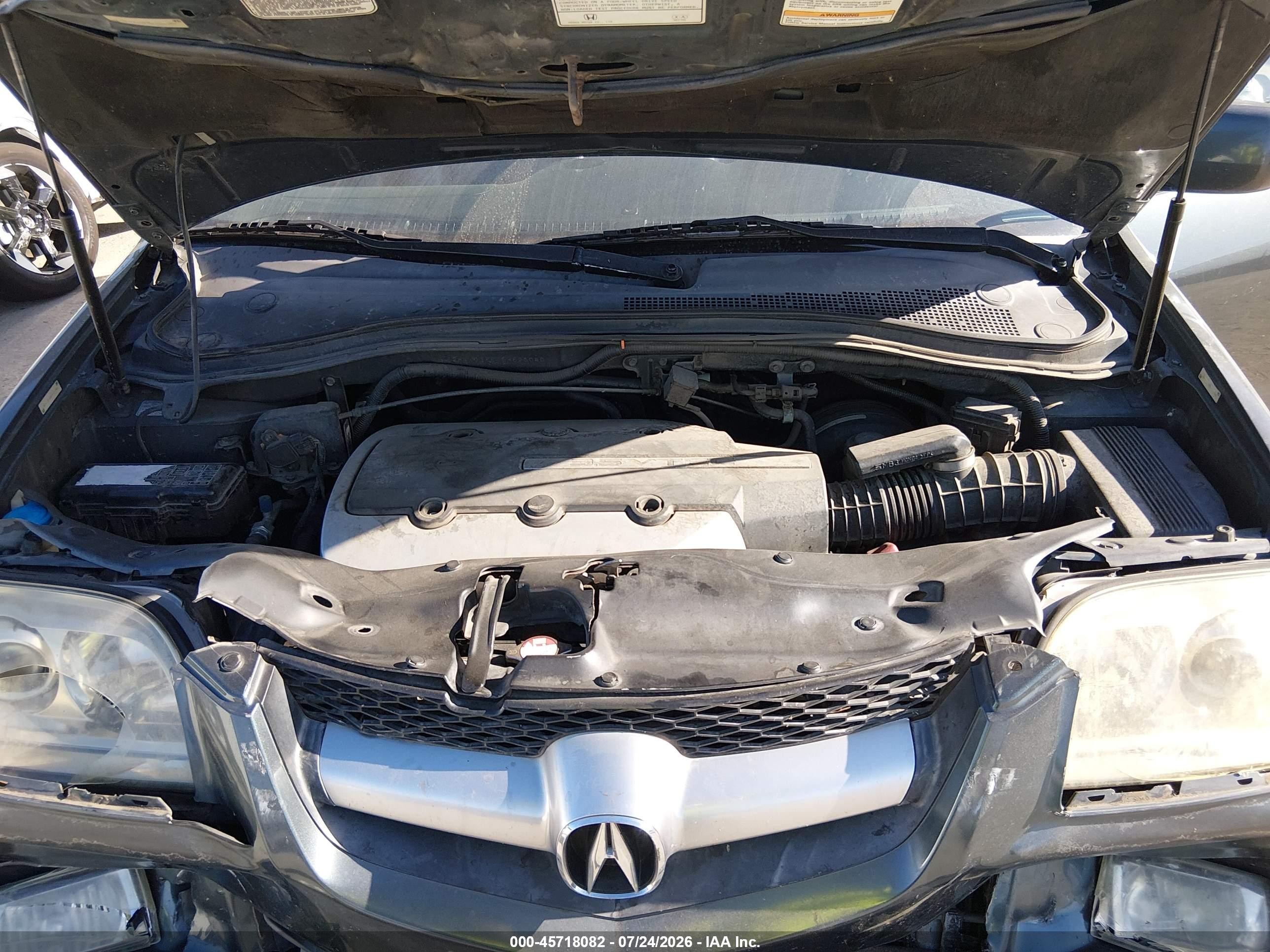 2005 Acura Mdx   Blue vin: 2HNYD18845H526040