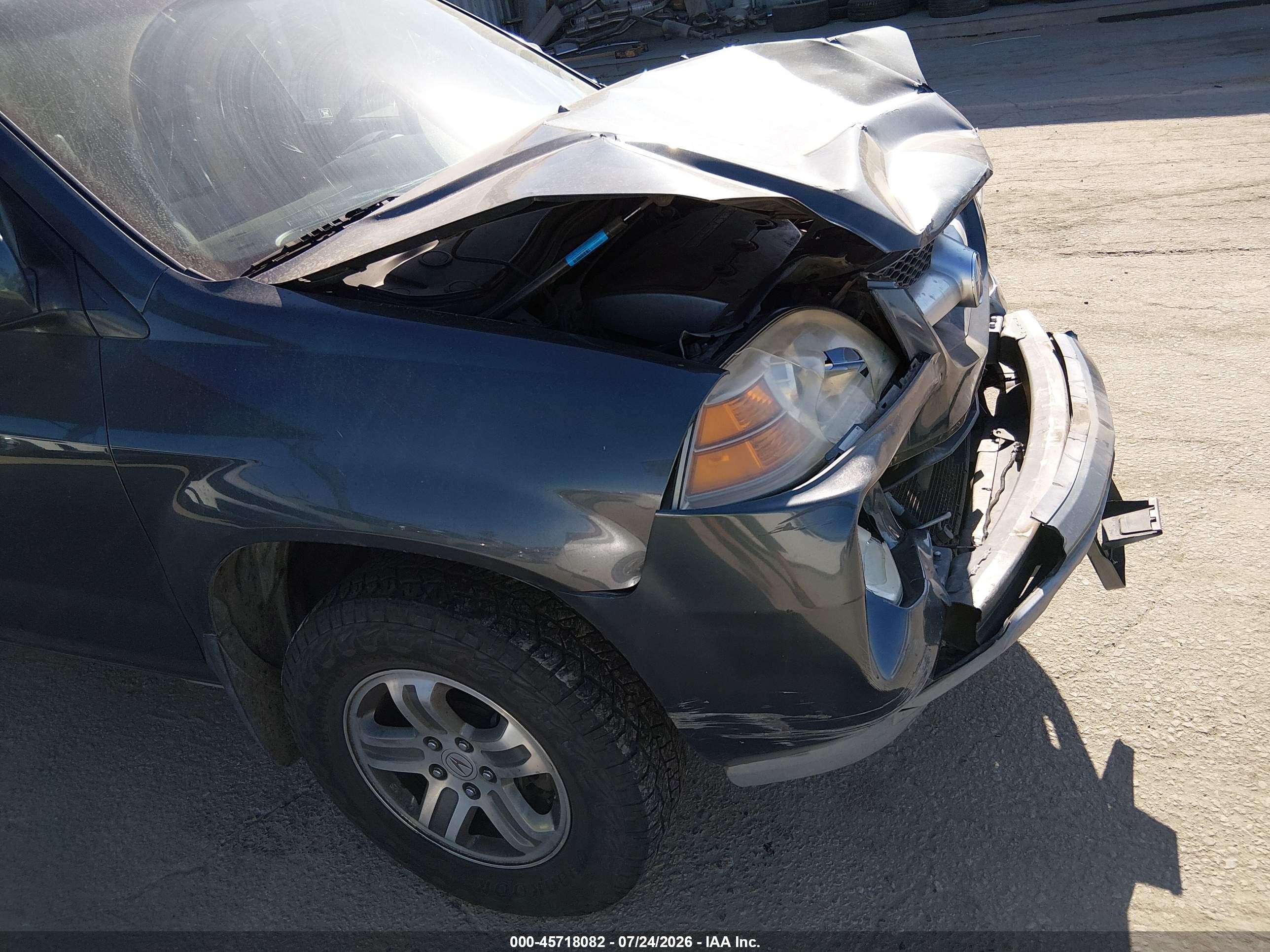 2005 Acura Mdx   Blue vin: 2HNYD18845H526040