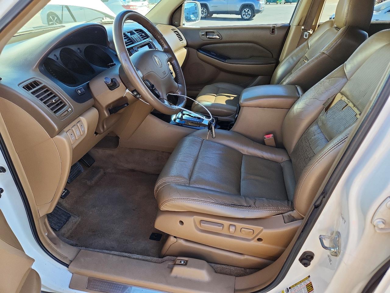 2005 Acura Mdx Touring White vin: 2HNYD18845H545588