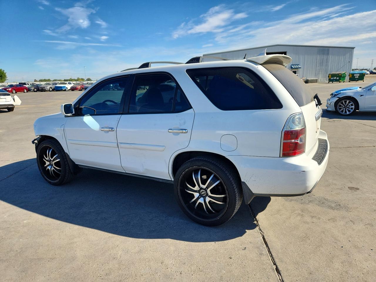 2005 Acura Mdx Touring White vin: 2HNYD18845H545588