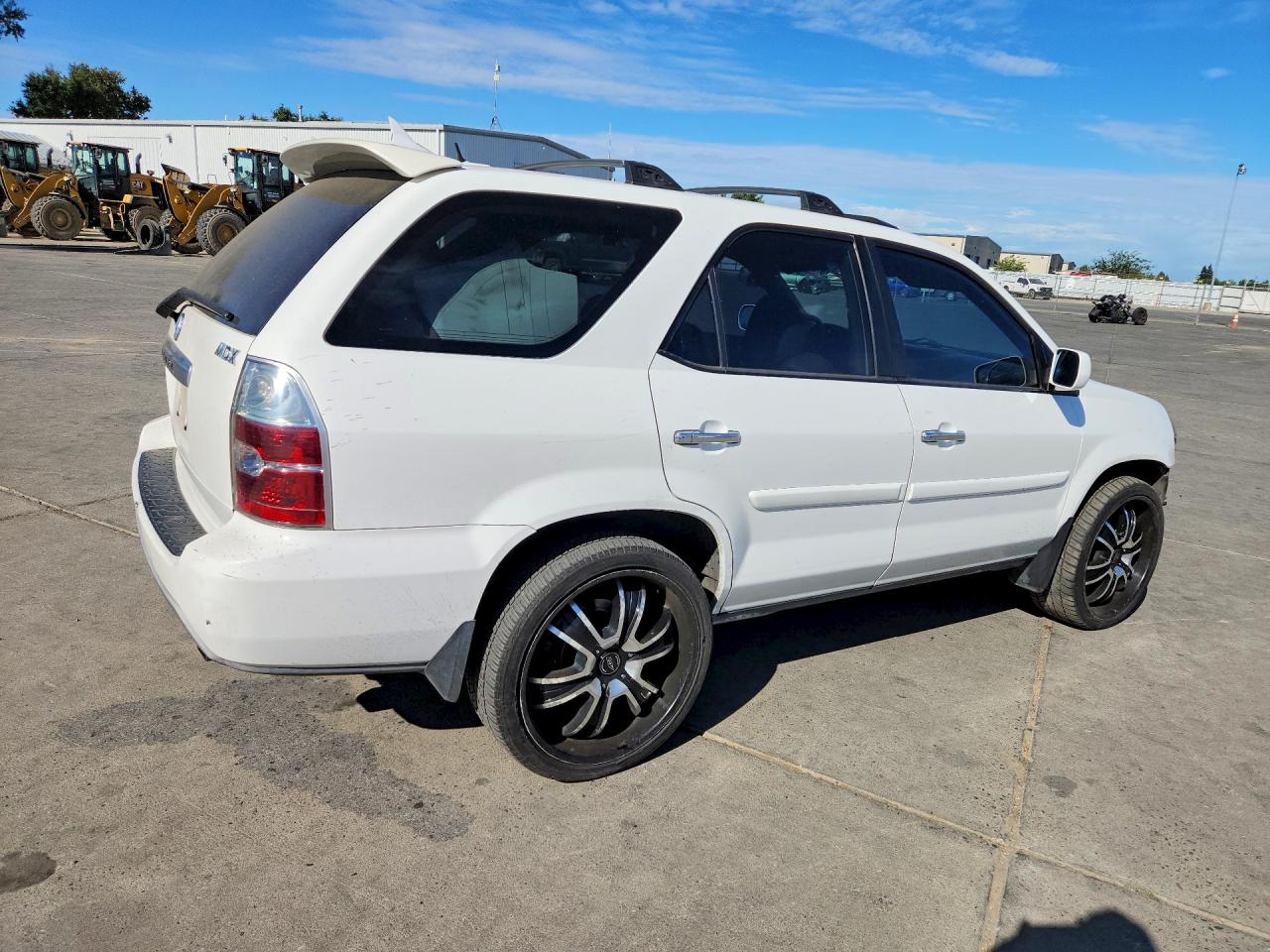 2005 Acura Mdx Touring White vin: 2HNYD18845H545588