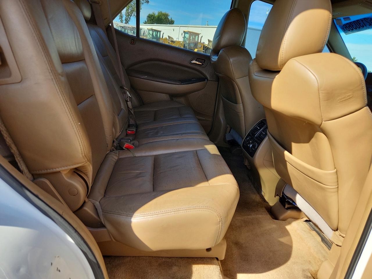 2005 Acura Mdx Touring White vin: 2HNYD18845H545588