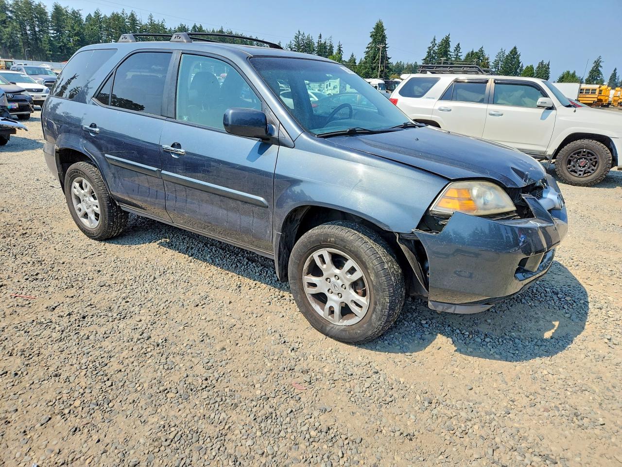 2006 Acura Mdx Touring Teal vin: 2HNYD18846H530848