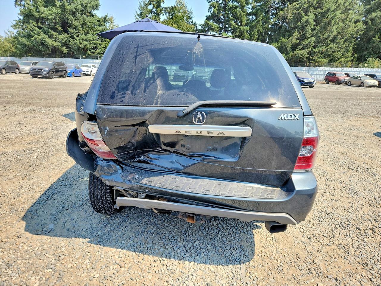 2006 Acura Mdx Touring Teal vin: 2HNYD18846H530848