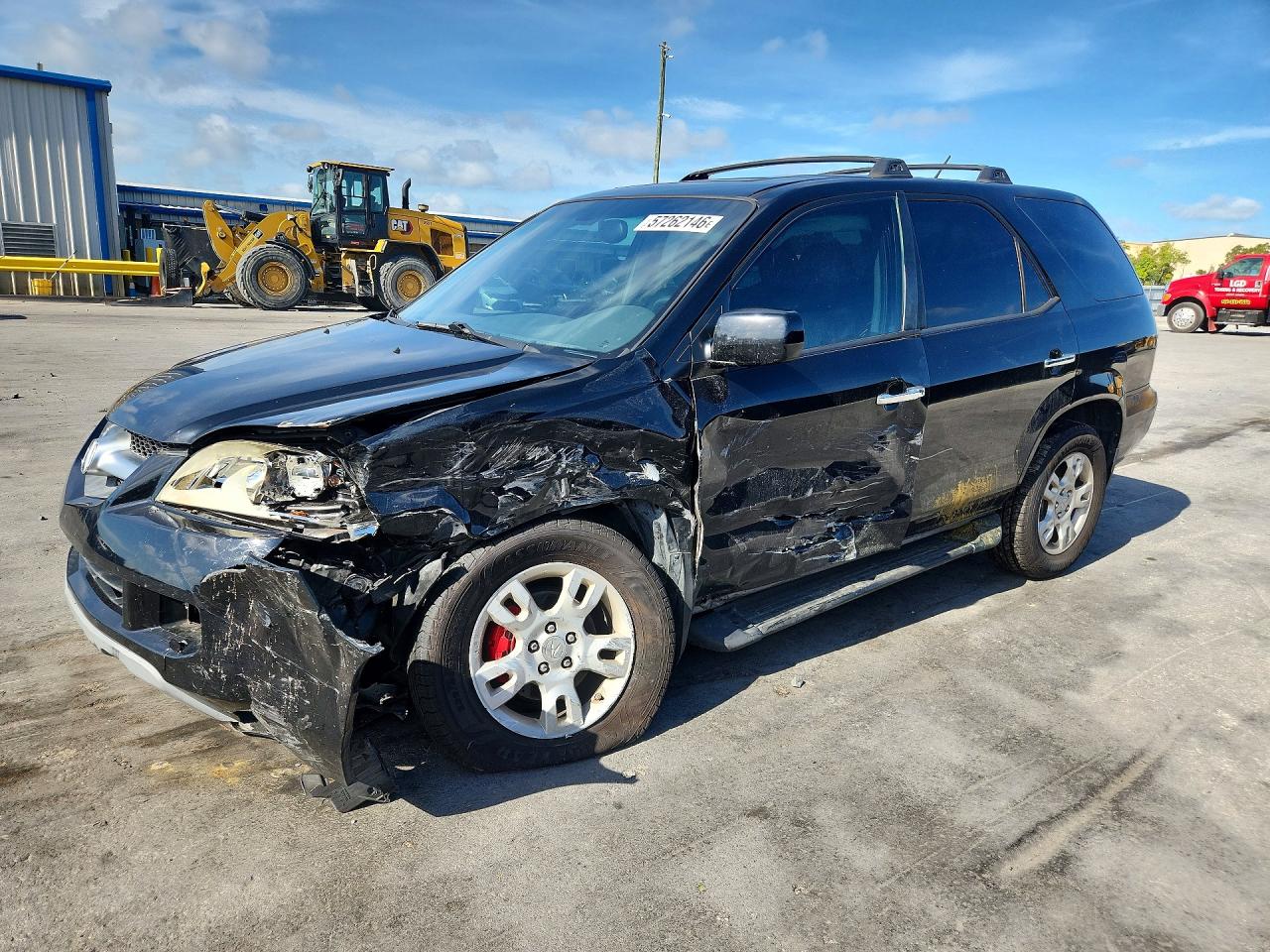 2004 Acura Mdx Touring Black vin: 2HNYD18854H529401