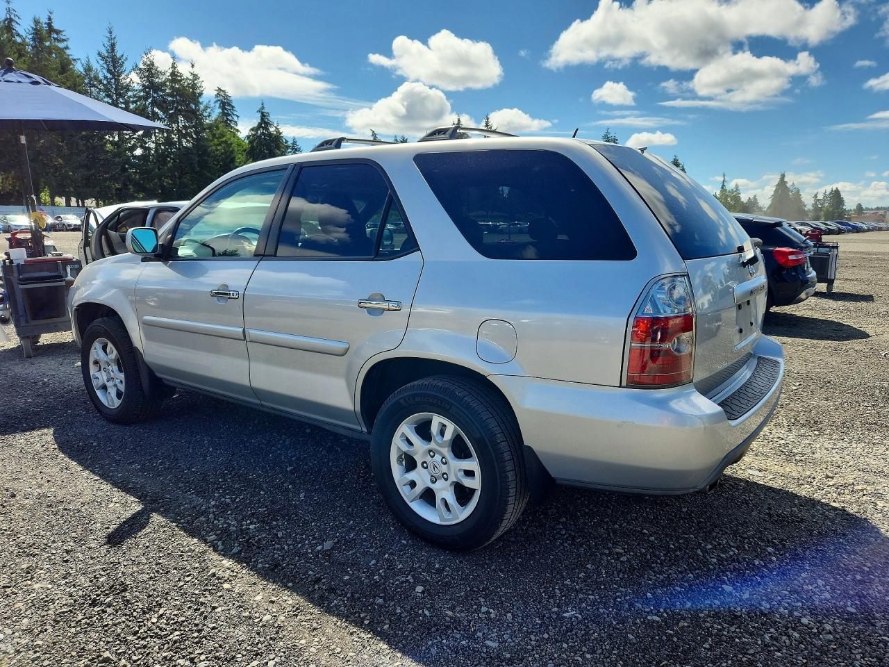 2006 Acura Mdx Touring Silver vin: 2HNYD18856H521897