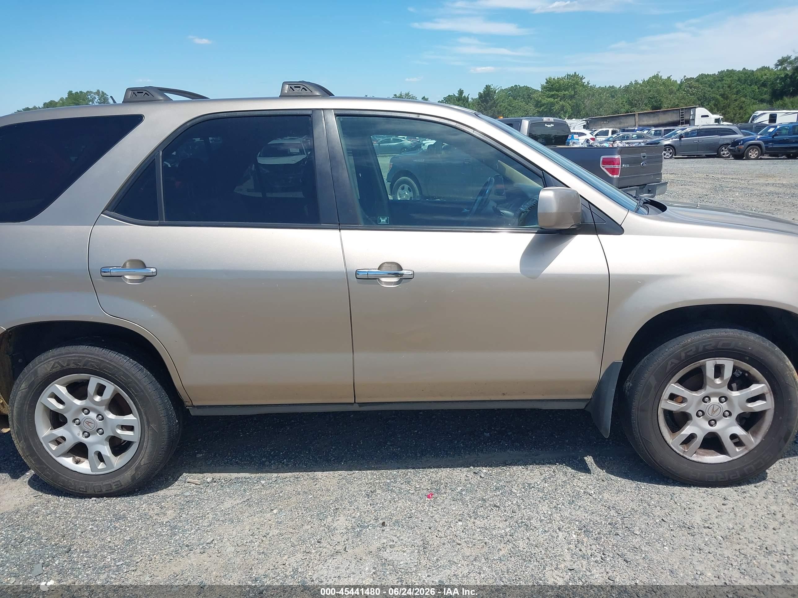 2006 Acura Mdx   Beige vin: 2HNYD18856H548632