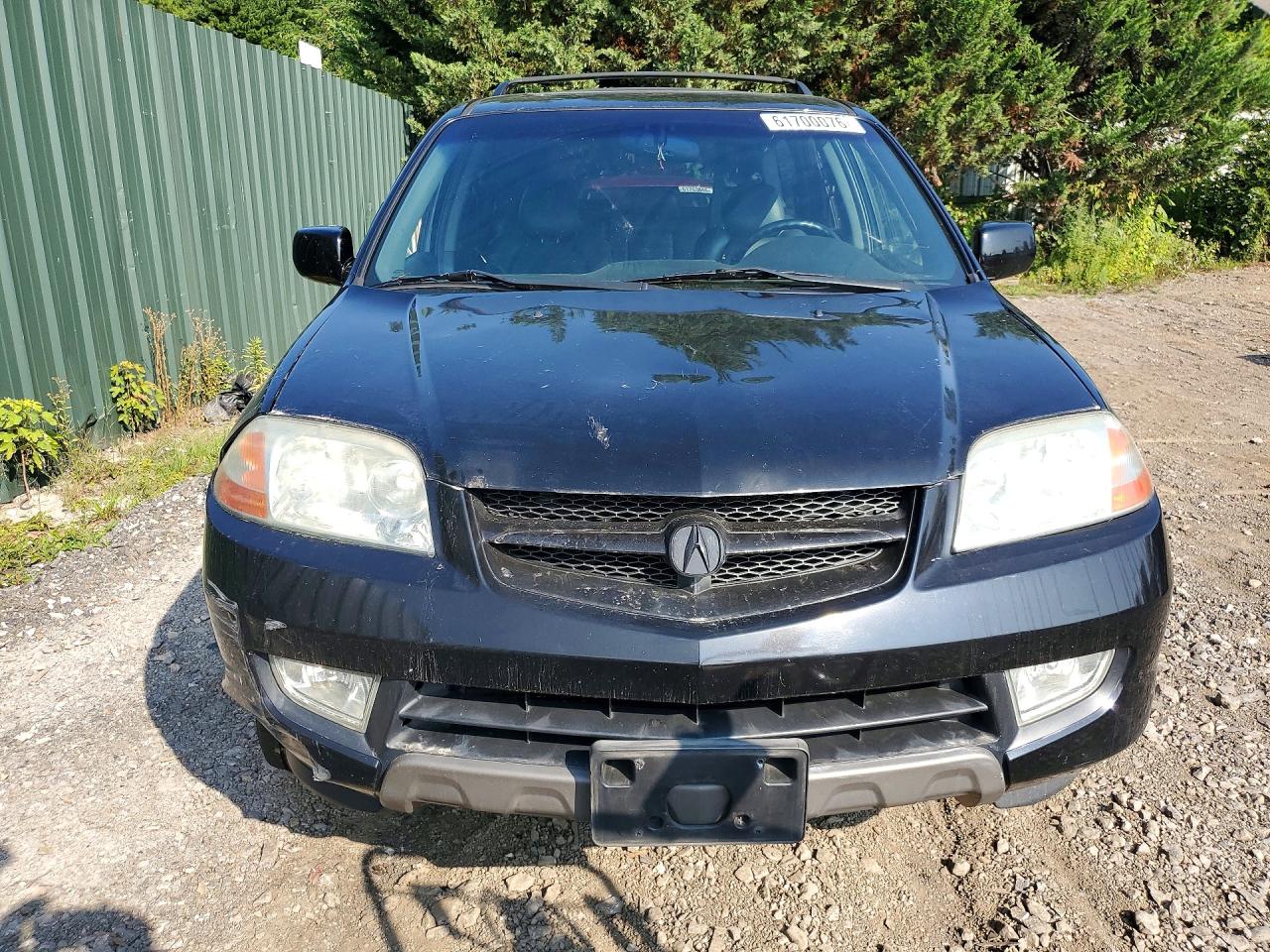 2002 Acura Mdx Touring Black vin: 2HNYD18862H502348