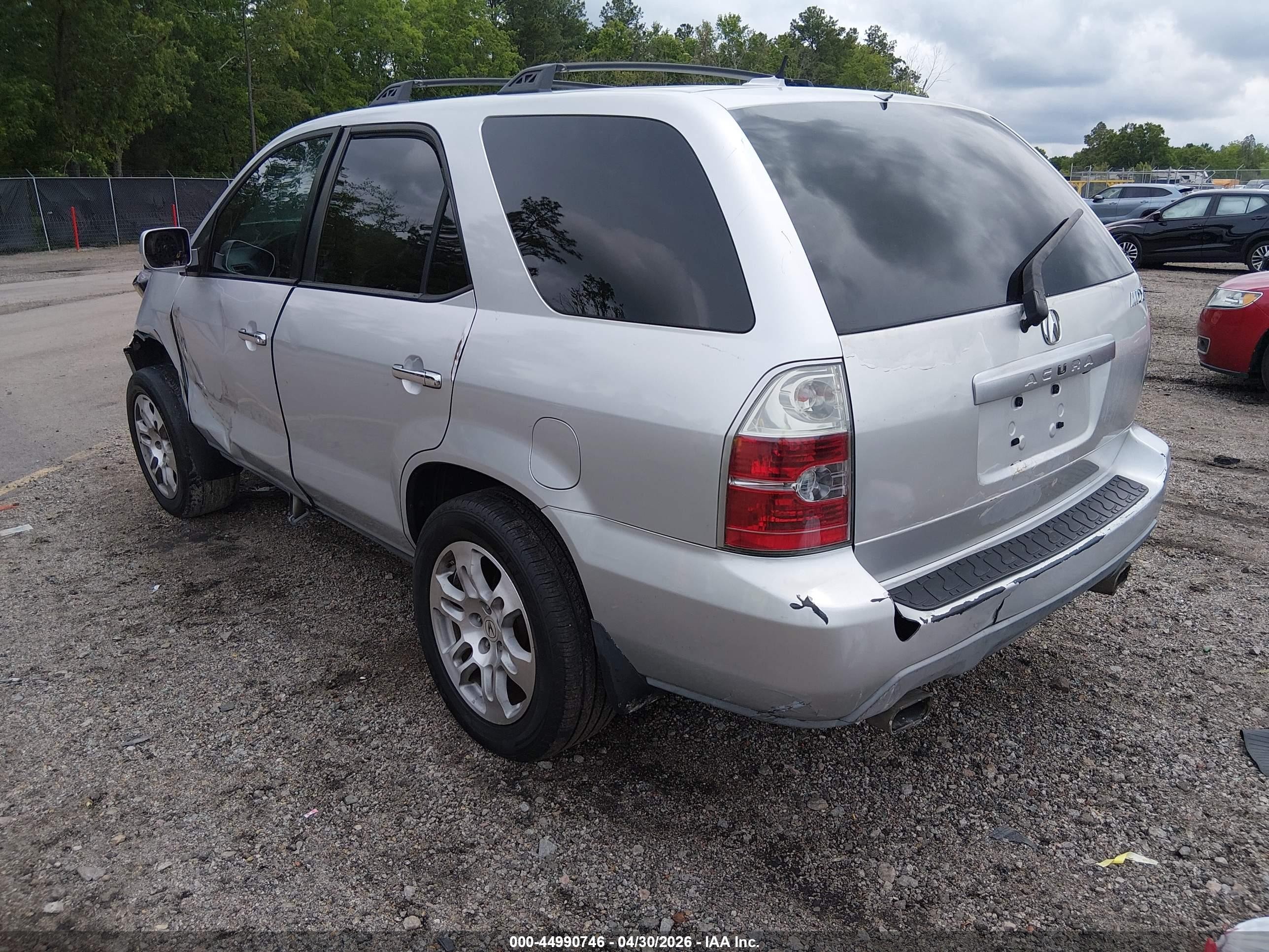 2006 Acura Mdx   Silver vin: 2HNYD18866H507913