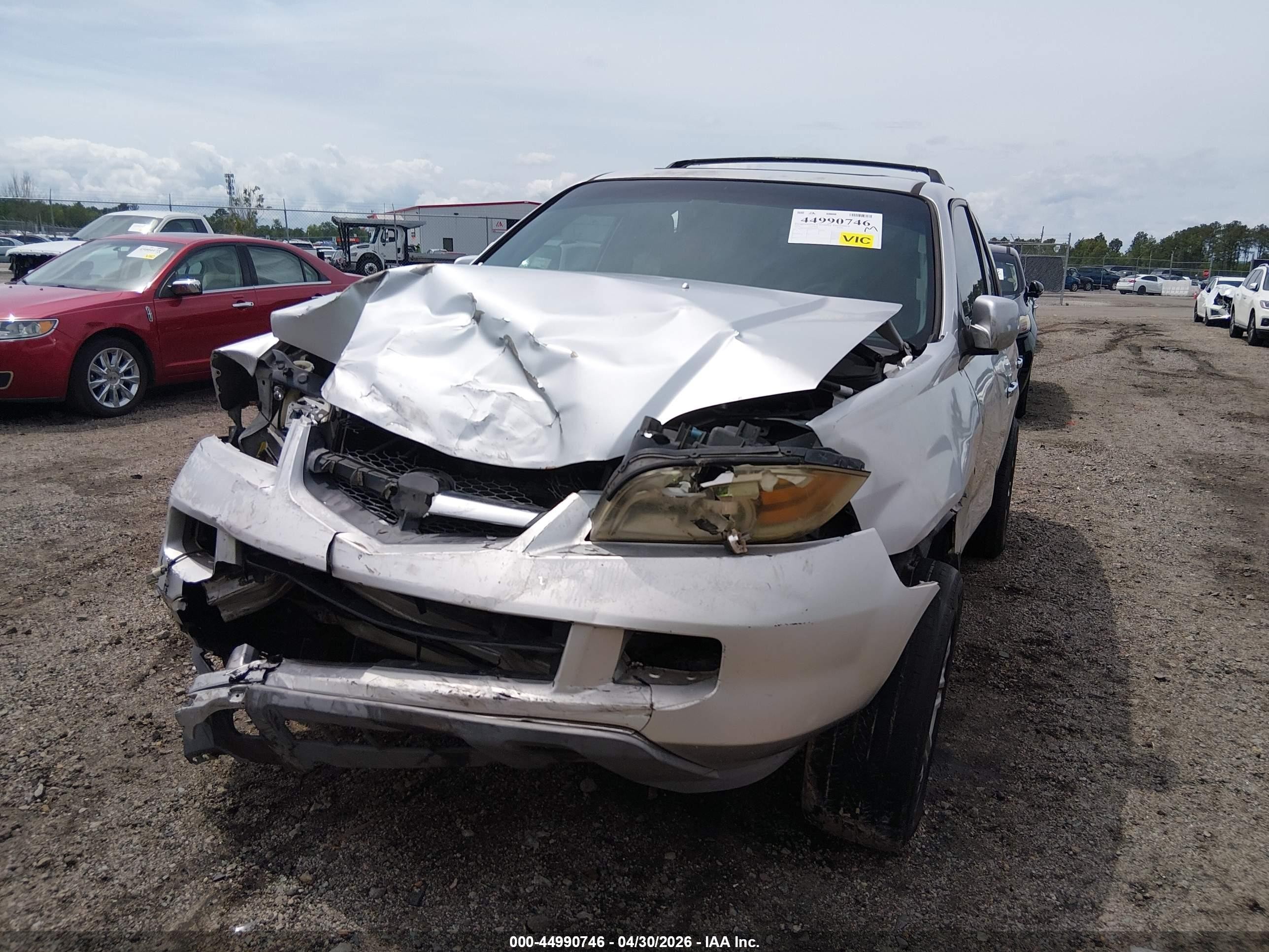 2006 Acura Mdx   Silver vin: 2HNYD18866H507913