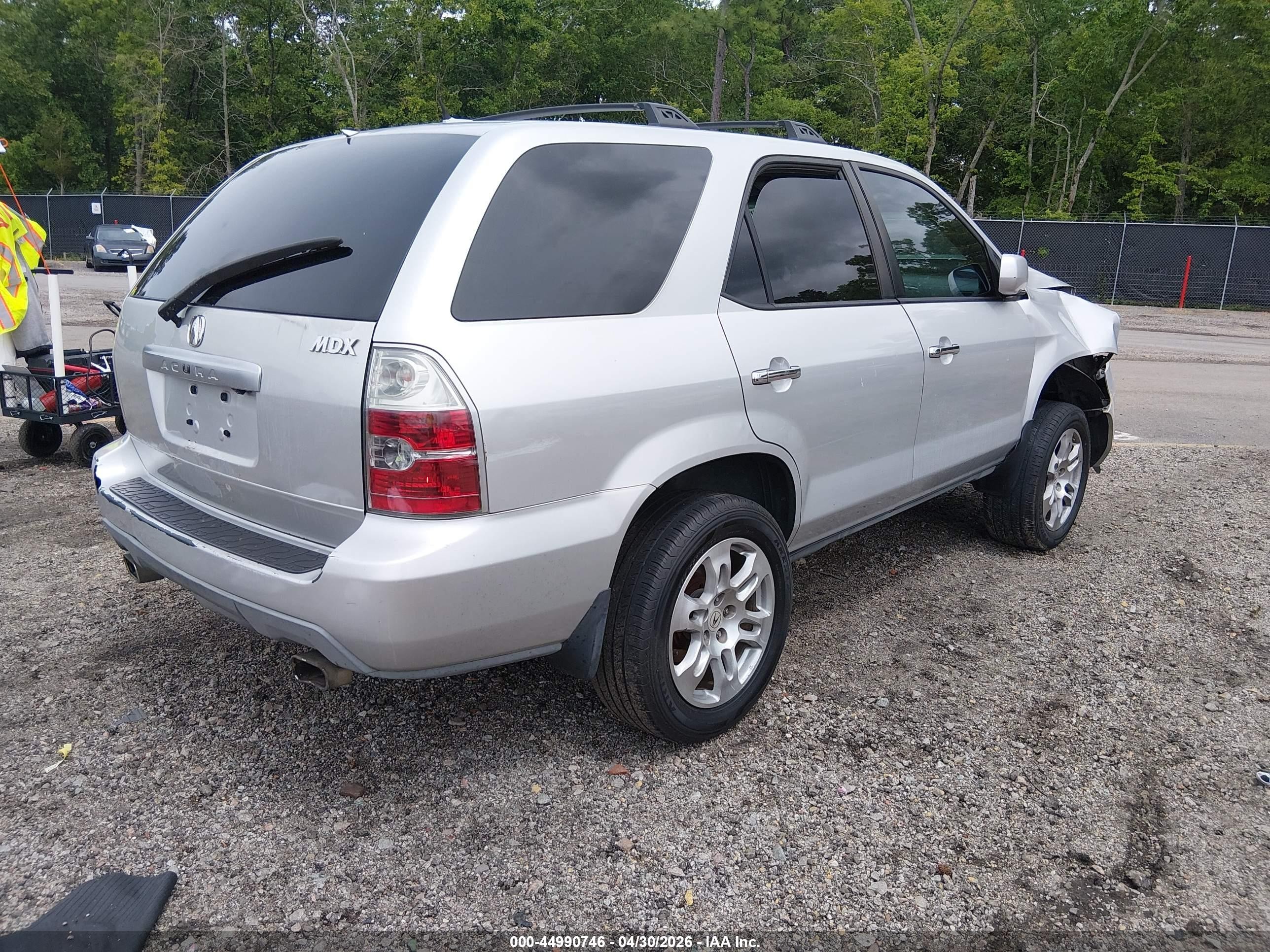 2006 Acura Mdx   Silver vin: 2HNYD18866H507913