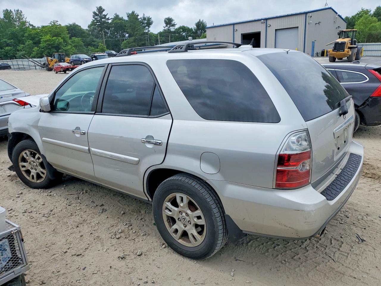 2006 Acura Mdx Touring Silver vin: 2HNYD18866H537560