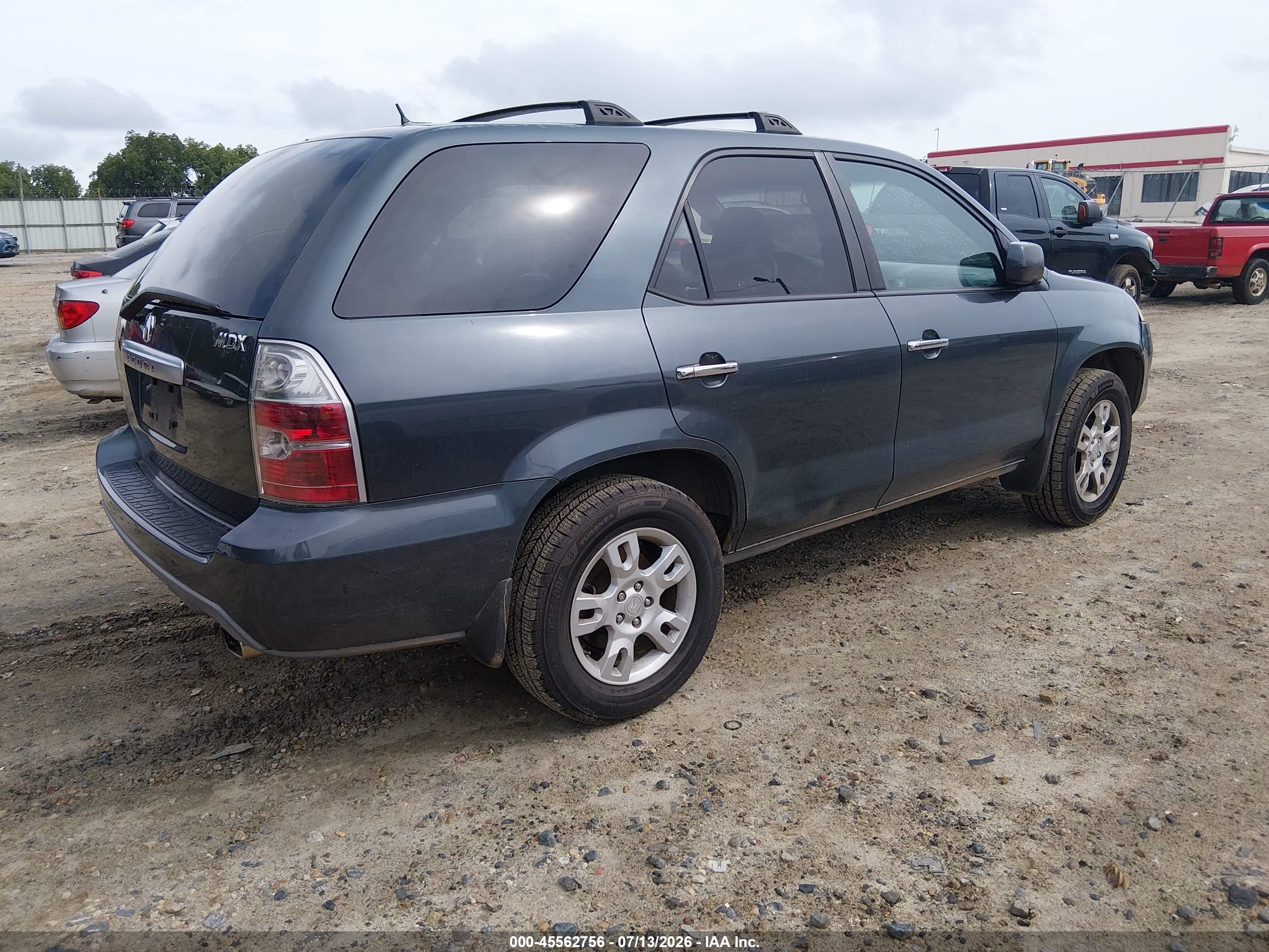 2006 Acura Mdx   Blue vin: 2HNYD18866H540927