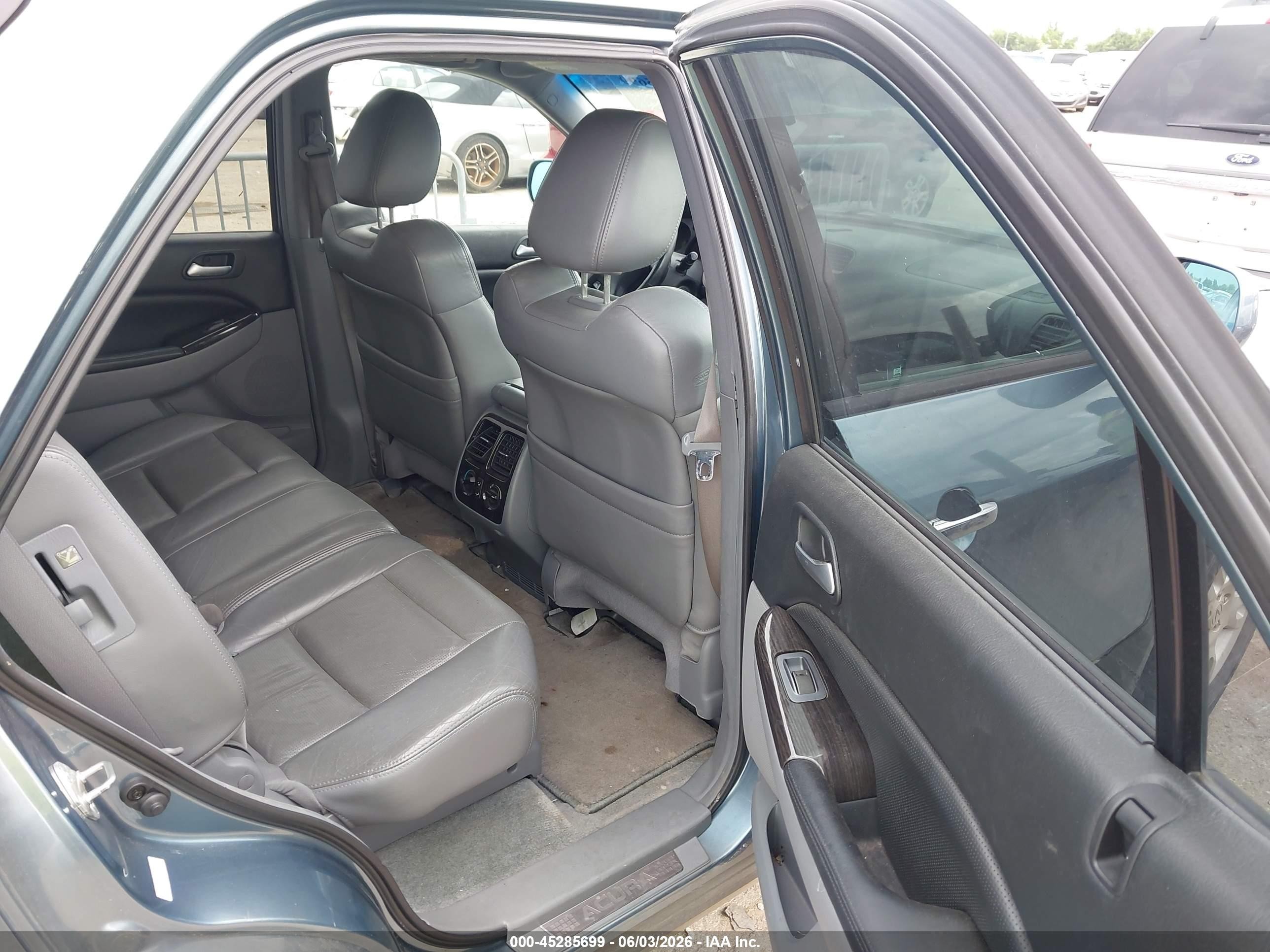 2006 Acura Mdx   Blue vin: 2HNYD18866H544959