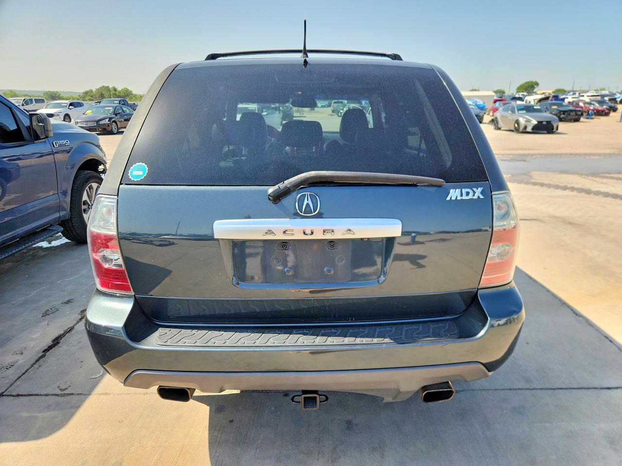 2004 Acura Mdx Touring Gray vin: 2HNYD18874H542229