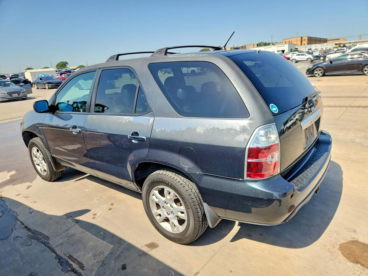 2004 Acura Mdx Touring Gray vin: 2HNYD18874H542229