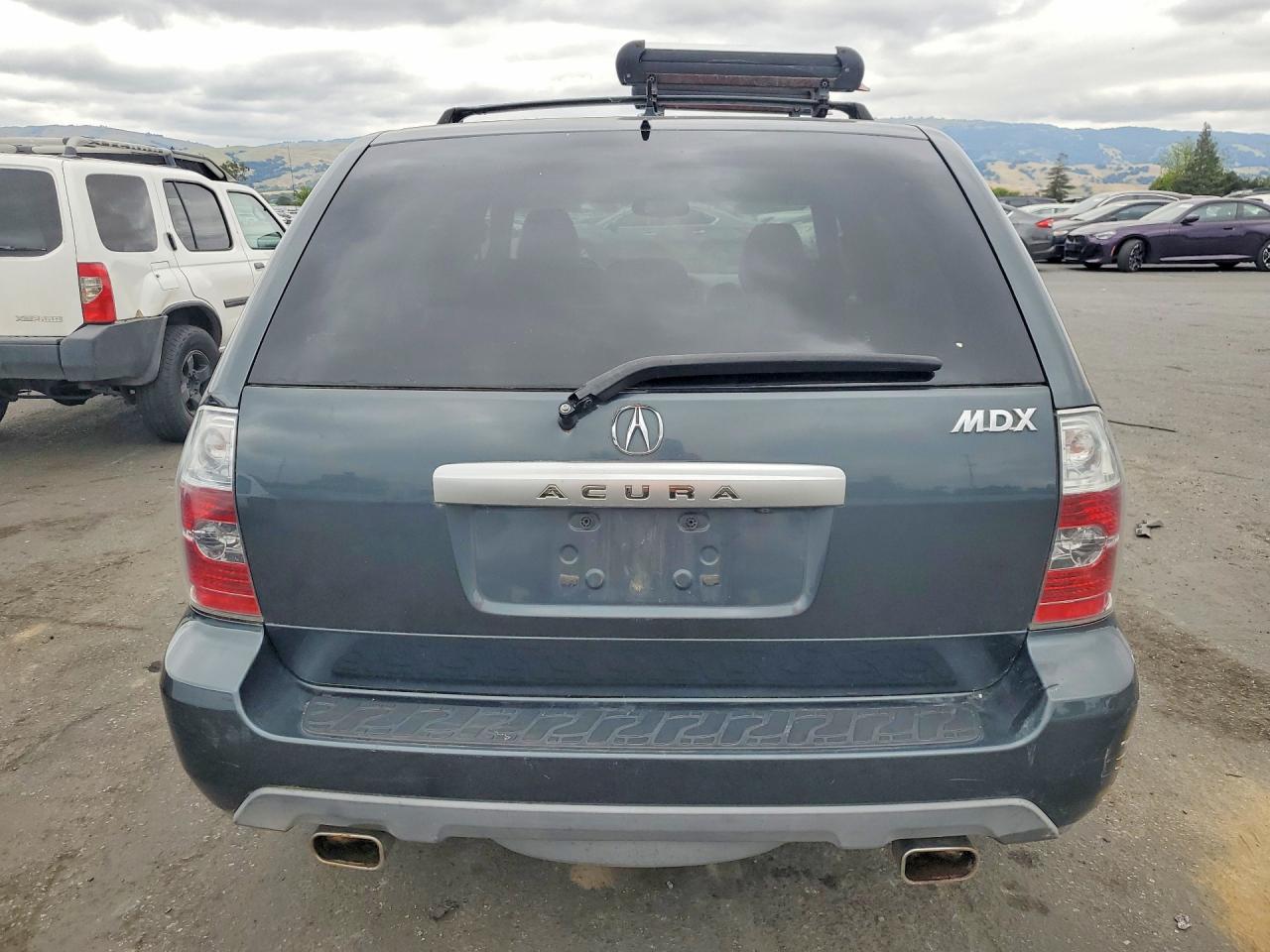 2005 Acura Mdx Touring Blue vin: 2HNYD18875H506431