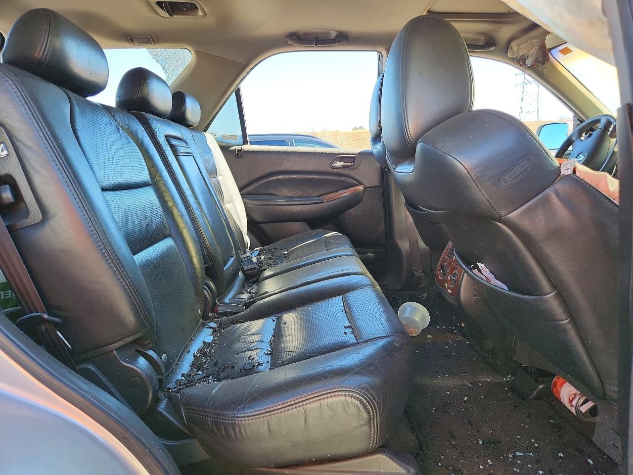2004 Acura Mdx Touring Silver vin: 2HNYD18884H540912