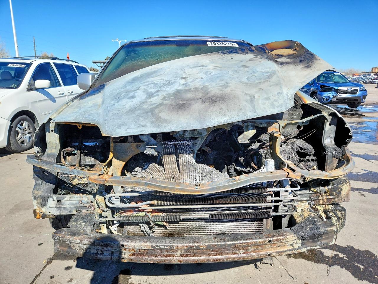2004 Acura Mdx Touring Silver vin: 2HNYD18884H540912