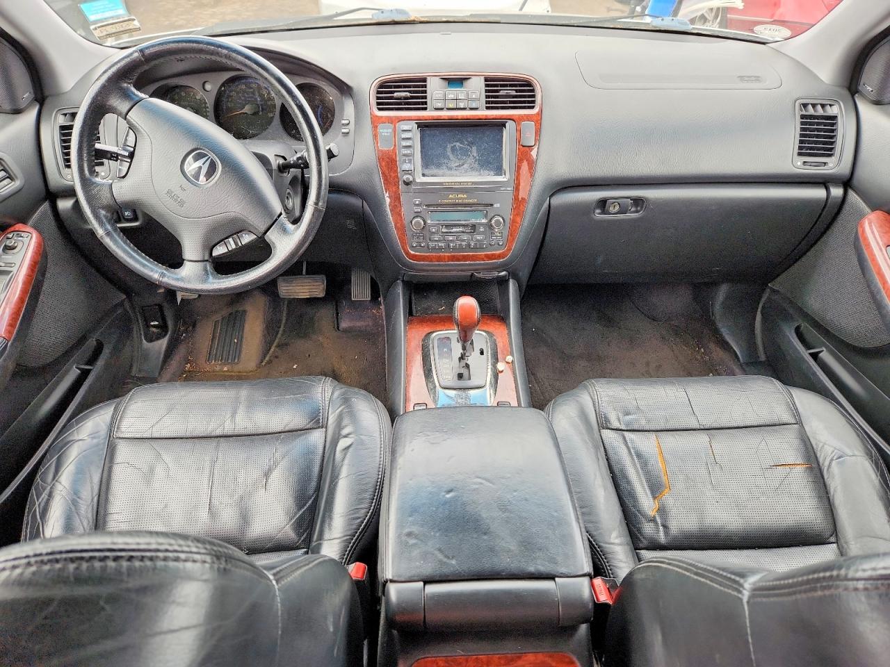 2004 Acura Mdx Touring Silver vin: 2HNYD18884H555927