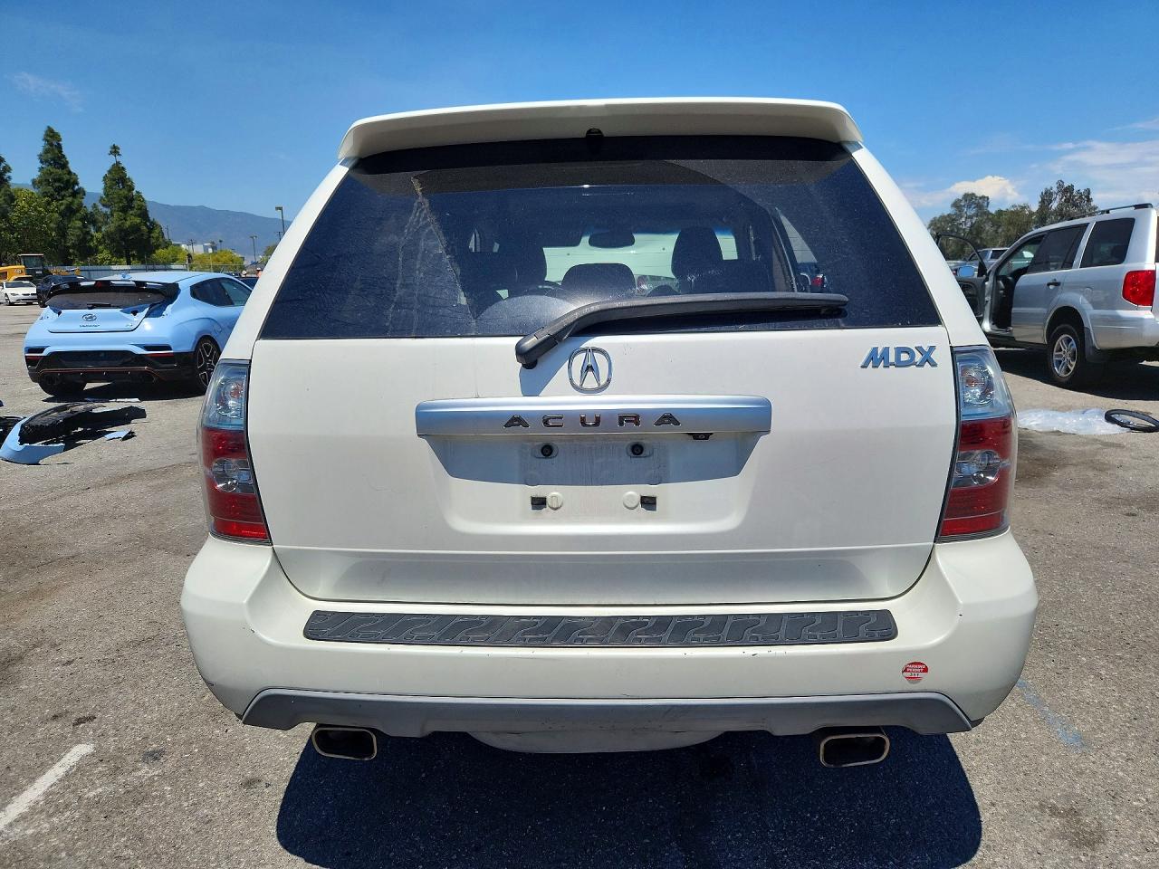 2005 Acura Mdx Touring White vin: 2HNYD18885H519768
