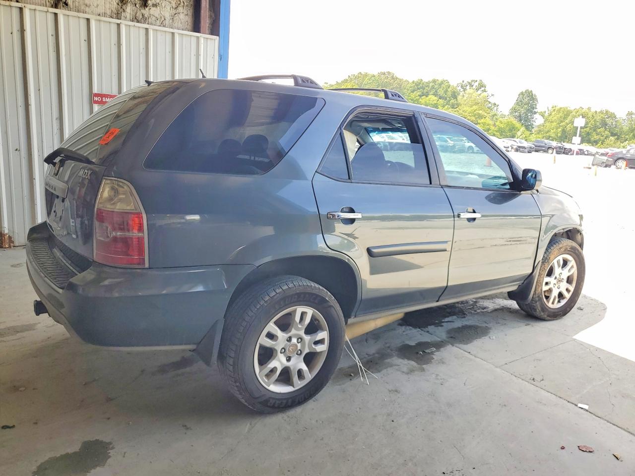 2006 Acura Mdx Touring Gray vin: 2HNYD18886H545398
