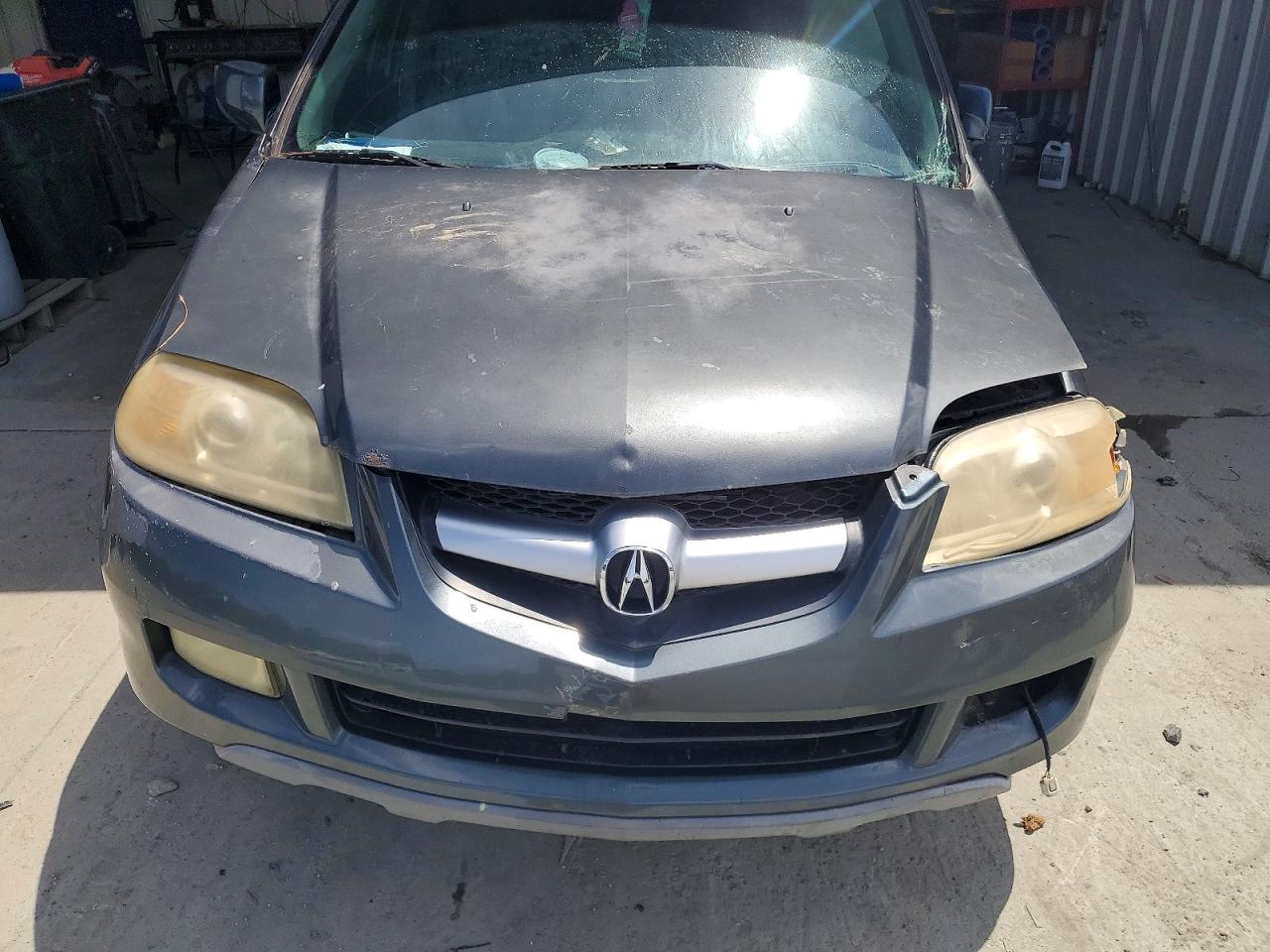 2006 Acura Mdx Touring Gray vin: 2HNYD18886H545398