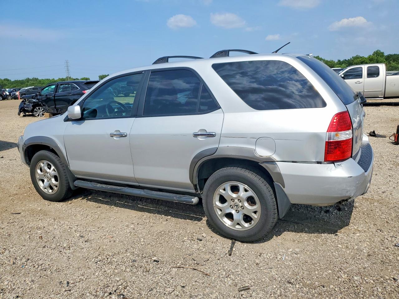 2002 Acura Mdx Touring Silver vin: 2HNYD18892H510945