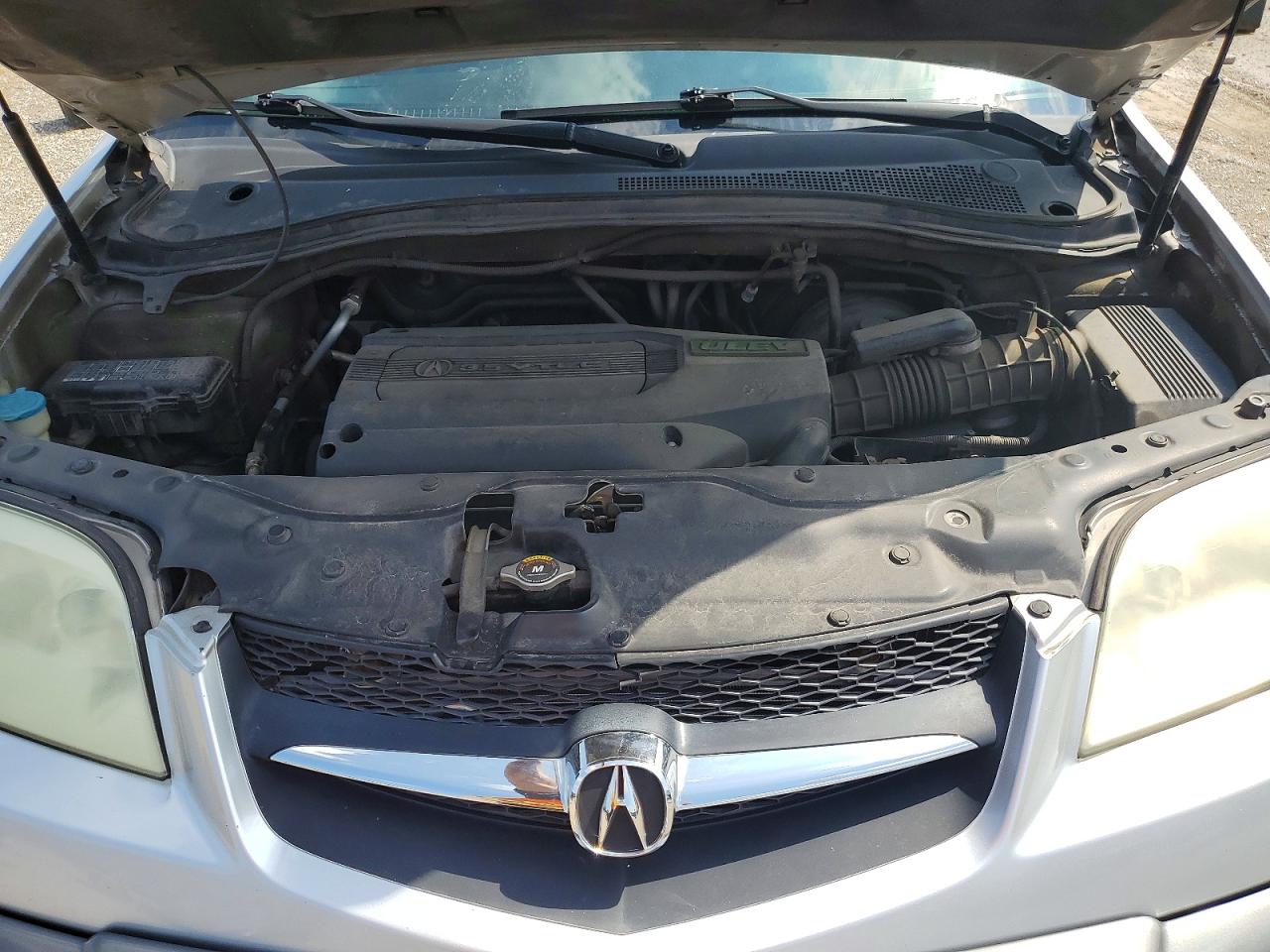 2002 Acura Mdx Touring Silver vin: 2HNYD18892H510945