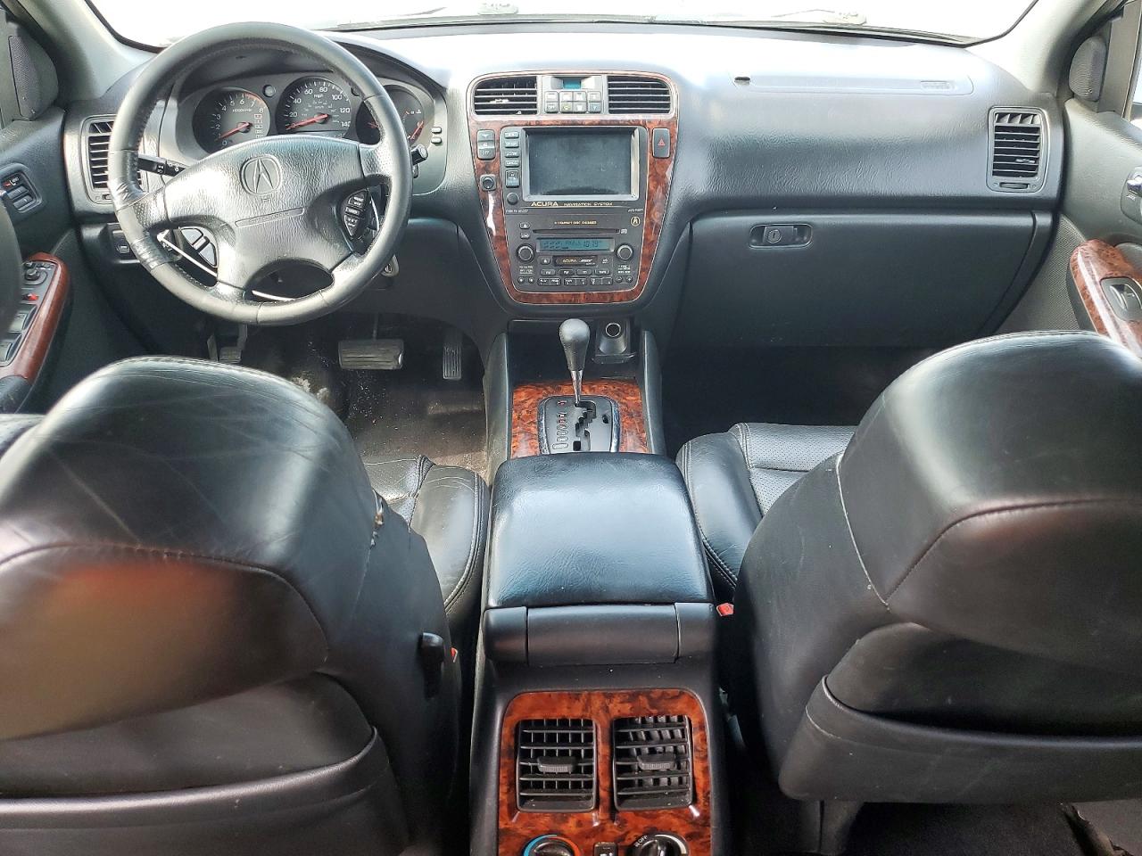 2002 Acura Mdx Touring Silver vin: 2HNYD18892H510945