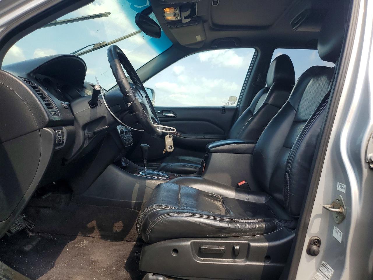 2002 Acura Mdx Touring Silver vin: 2HNYD18892H510945