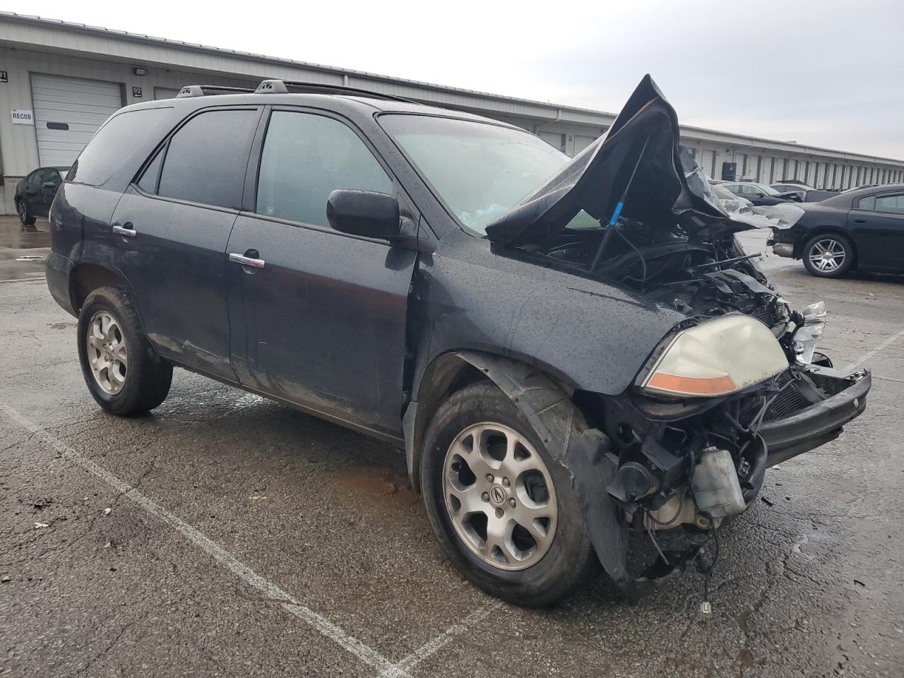 2002 Acura Mdx Touring Black vin: 2HNYD18892H515160