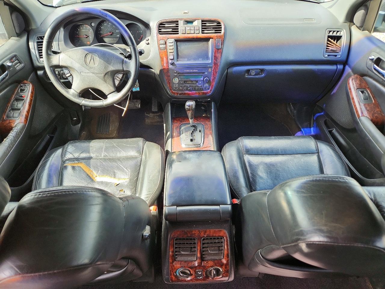 2002 Acura Mdx Touring Gray vin: 2HNYD18892H520116
