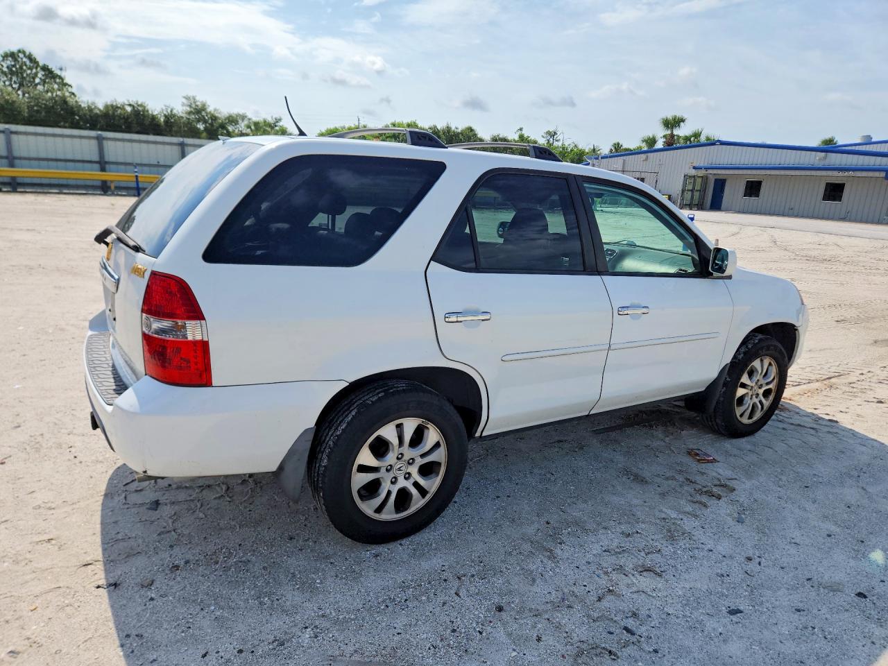 2003 Acura Mdx Touring White vin: 2HNYD18893H527682