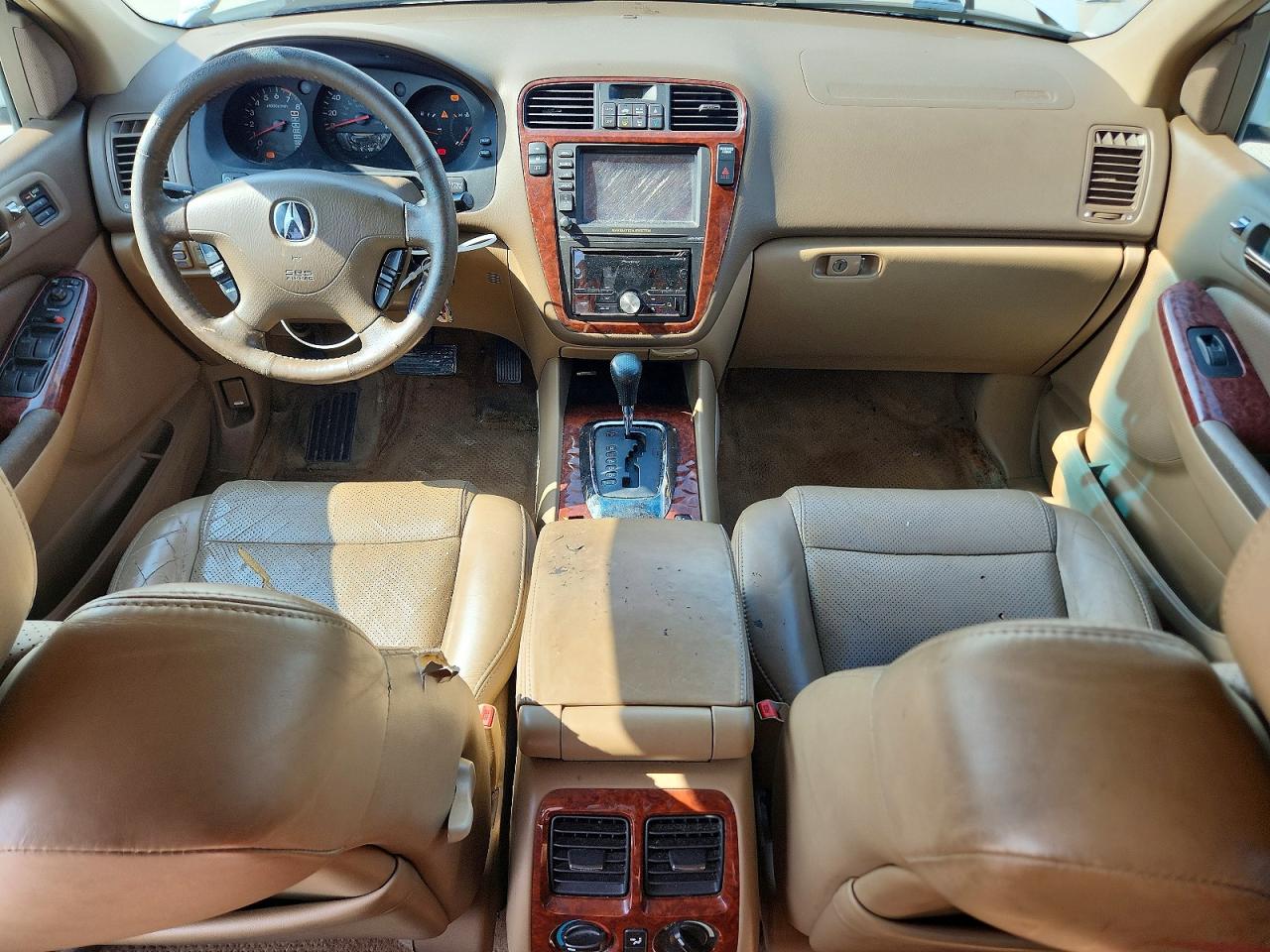 2003 Acura Mdx Touring White vin: 2HNYD18893H527682