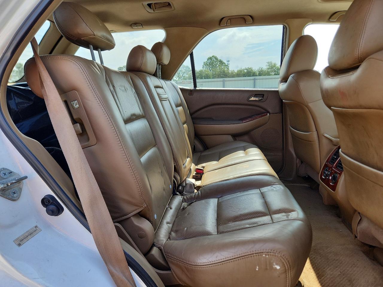 2003 Acura Mdx Touring White vin: 2HNYD18893H527682
