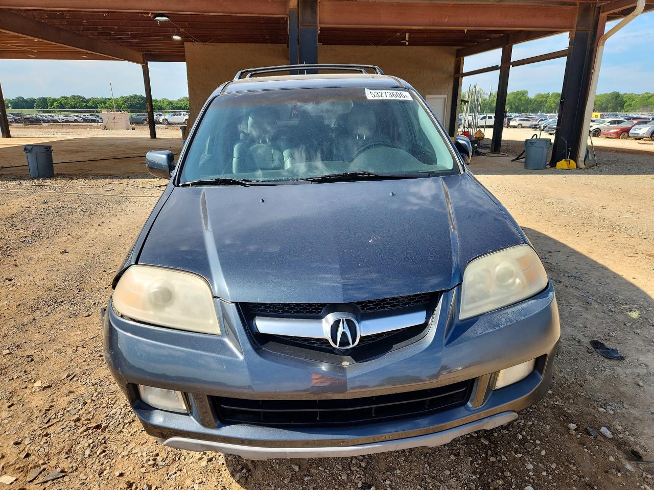 2004 Acura Mdx Touring Gray vin: 2HNYD18894H522239