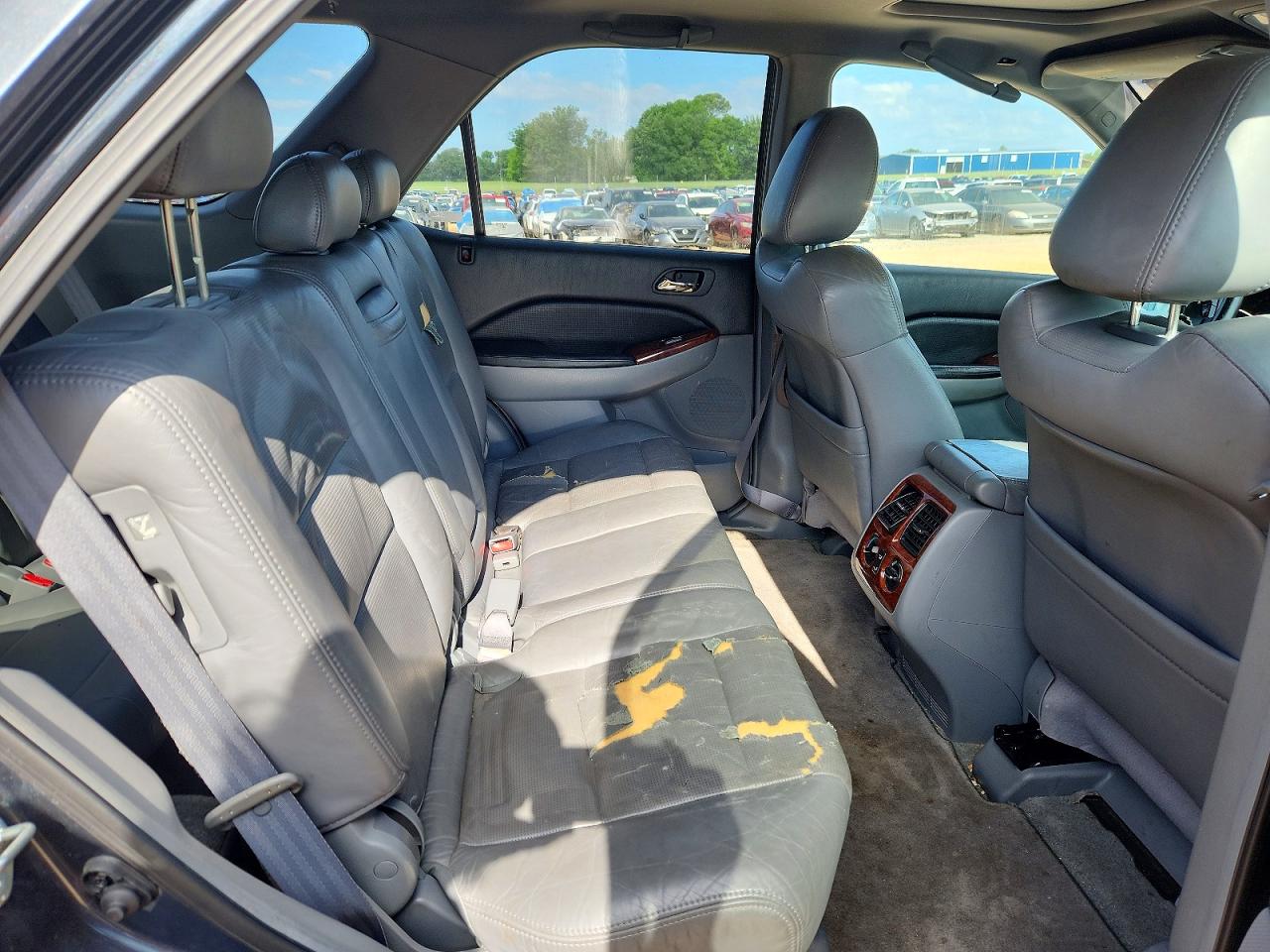 2004 Acura Mdx Touring Gray vin: 2HNYD18894H522239