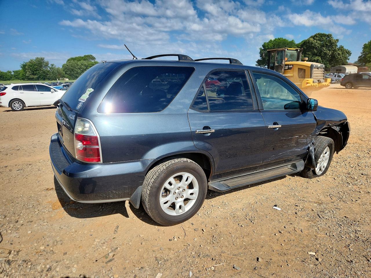 2004 Acura Mdx Touring Gray vin: 2HNYD18894H522239