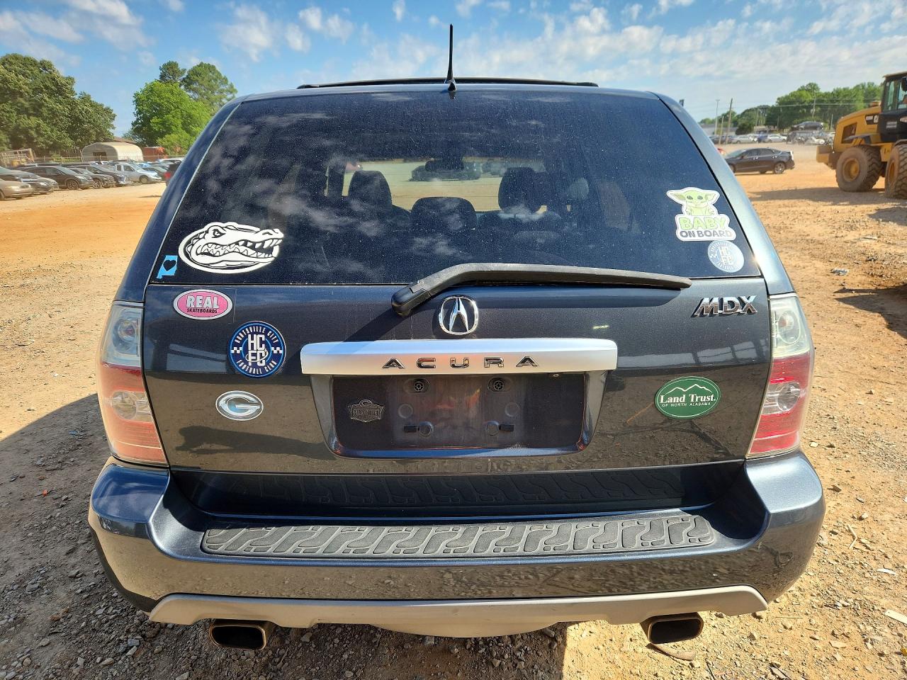 2004 Acura Mdx Touring Gray vin: 2HNYD18894H522239