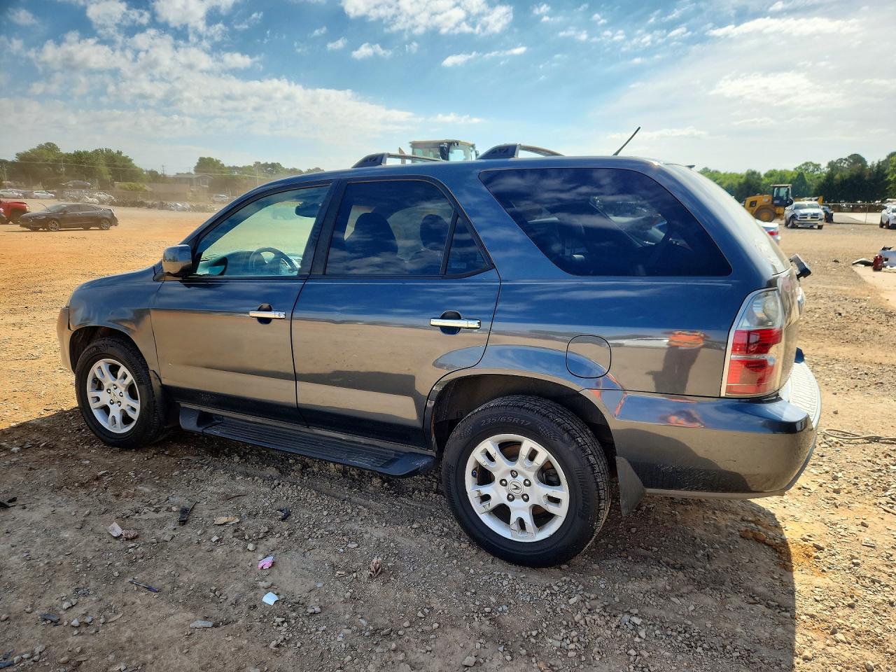 2004 Acura Mdx Touring Gray vin: 2HNYD18894H522239
