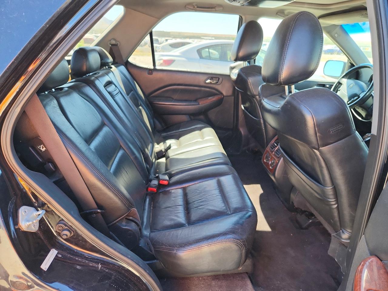 2005 Acura Mdx Touring Black vin: 2HNYD18895H538510