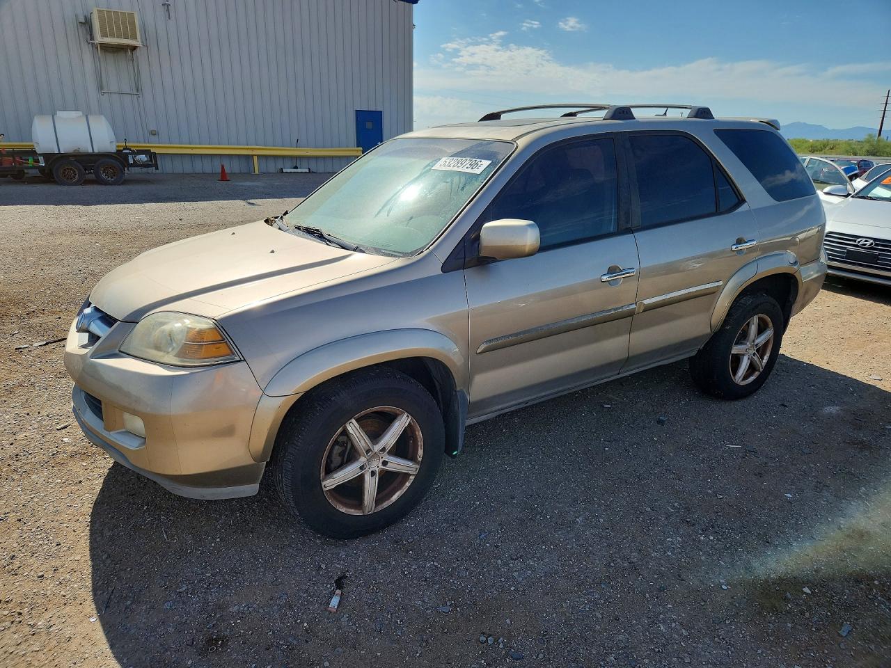 2006 Acura Mdx Touring Tan vin: 2HNYD18896H500681