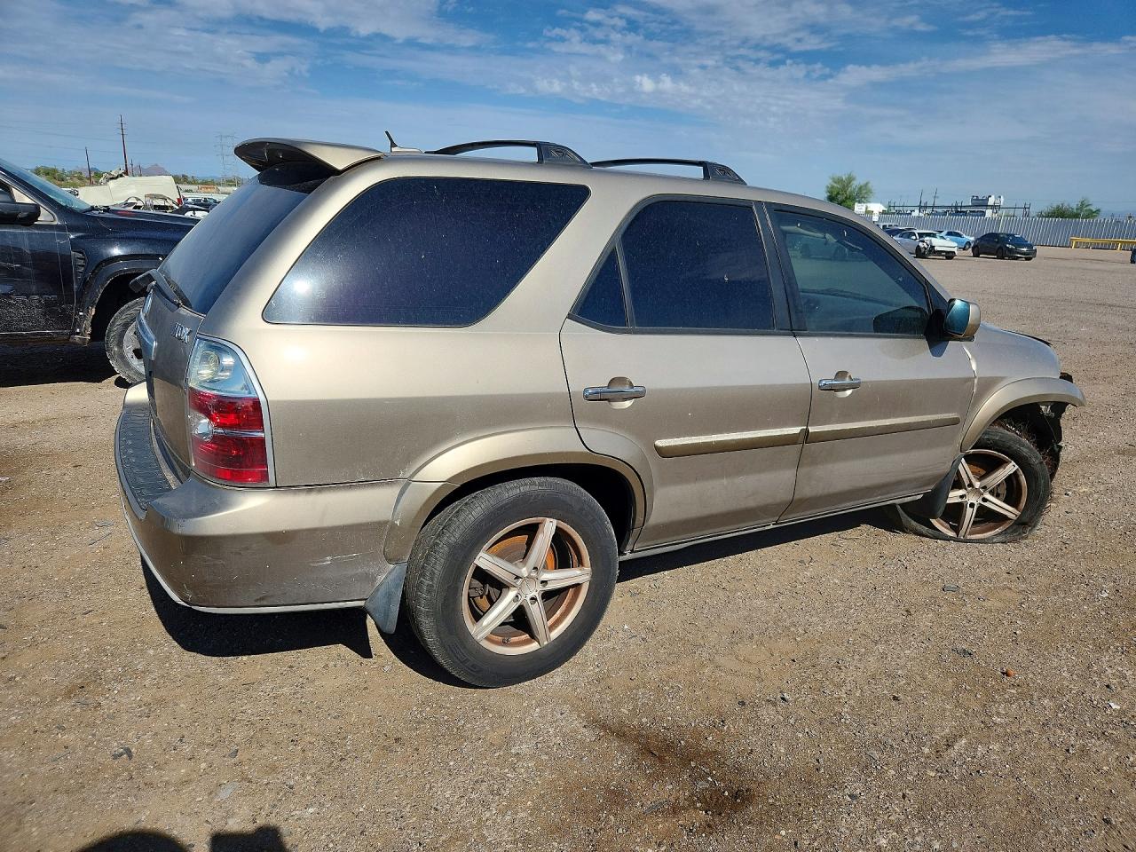 2006 Acura Mdx Touring Tan vin: 2HNYD18896H500681