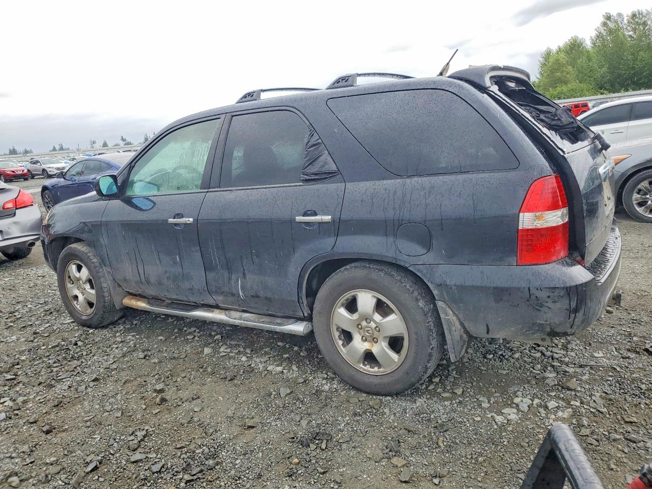 2003 Acura Mdx Touring Black vin: 2HNYD18903H512898
