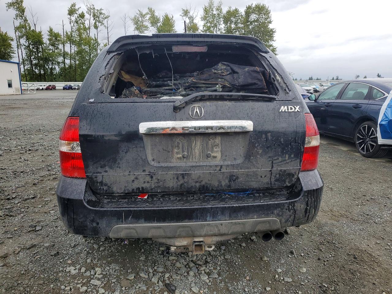 2003 Acura Mdx Touring Black vin: 2HNYD18903H512898