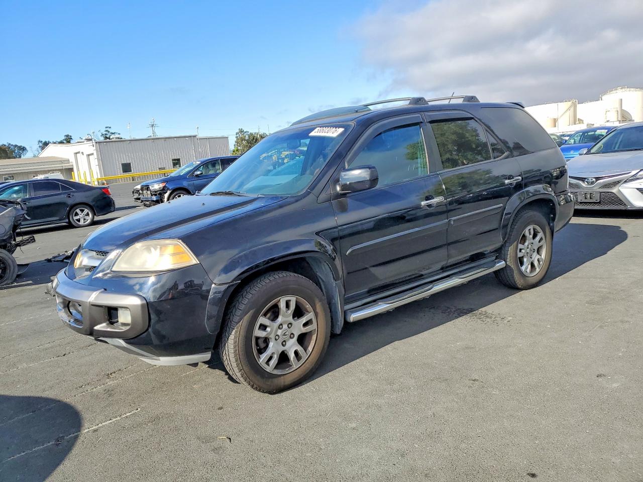 2004 Acura Mdx Touring Black vin: 2HNYD18904H524602